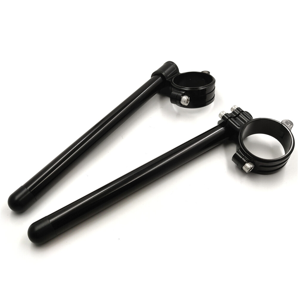 55mm Black Riser Clip on ons & handle bar For BMW S1000 RR 20092014