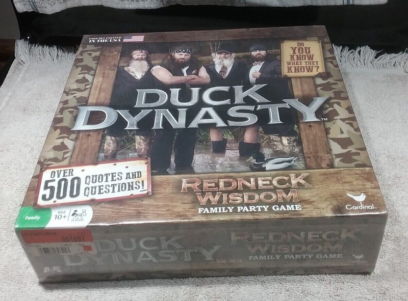 Duck Dynasty Redneck Wisdom Family Party Game -Cardinal- 2013 - Brand New Sealed