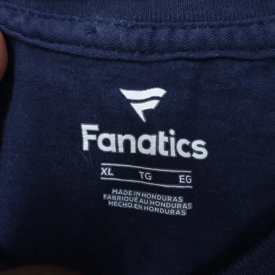 Camisas Fanatics Para Hombres XL Azul Penn State Peach Bowl Estampado Manga Larga Pullover Foto 3 de 4