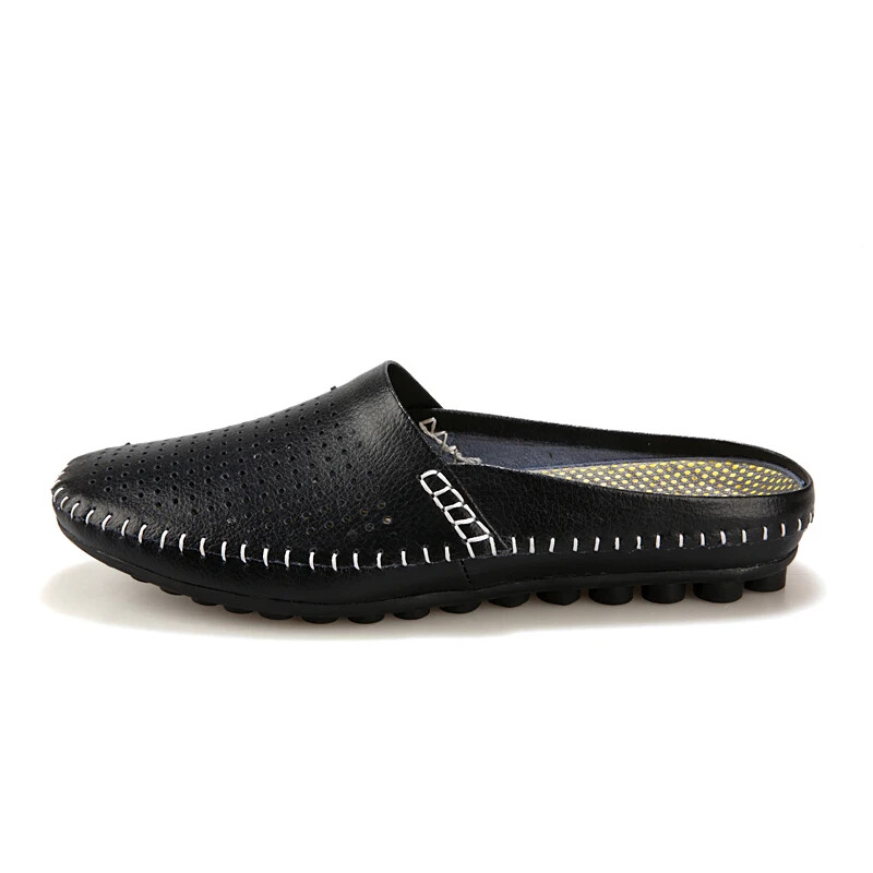 PANTOFOLA D’ORO Scarpe uomo estive casual pelle mezze ciabatte infradito sandali traspiranti