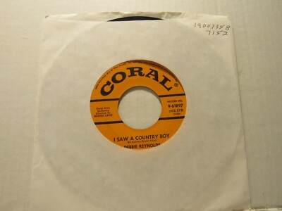 Debbie Reynolds   I Saw A Country Boy / A Very Special Love - 1957 - POP