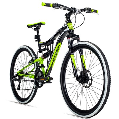 29 Zoll Mountainbike Bergsteiger Kodiak Shimano Scheibenbremse Vollfederung MTB