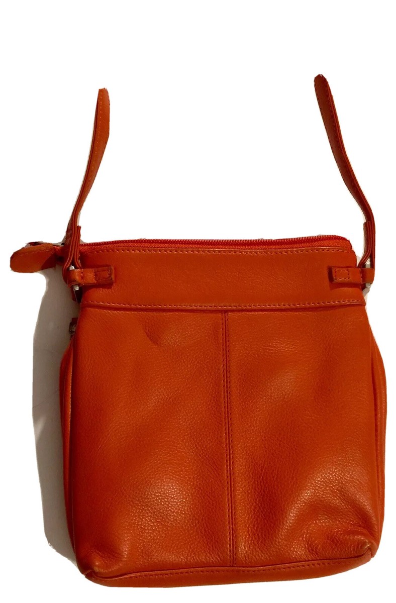 【HERVE】 MAILO BAG / 追跡付 ILI NEW YORK CROSSBODY SHOULDER HOBO MESSENGER BAG ORANGE