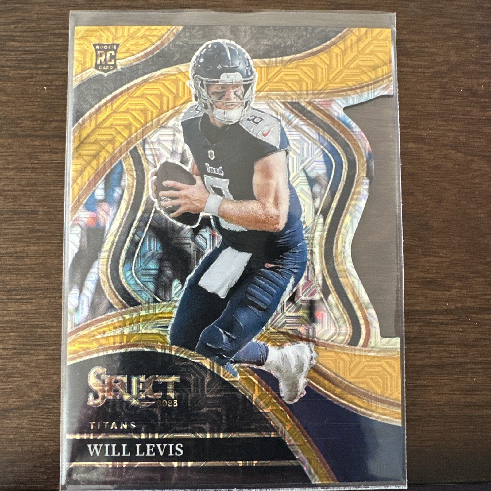 2023 Select Gold Prizm Club Level Will Levis #206 06/10