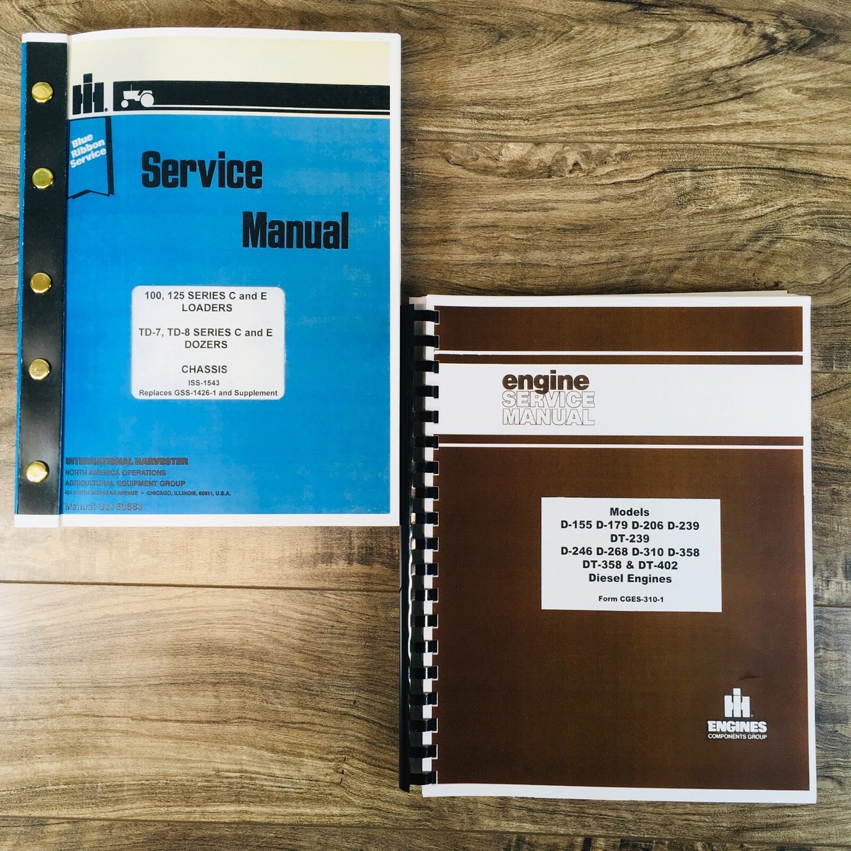 Set International Dresser Td-7 Series E Td-7E Dozer Service