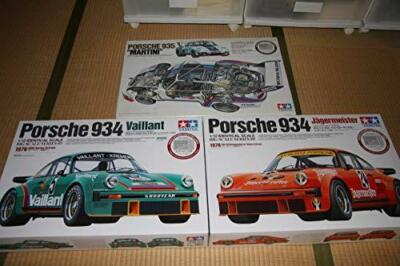 21点セット Big size Tamiya 1/12 kit Porsche 3 set 934/5 Jaegermeister Virant