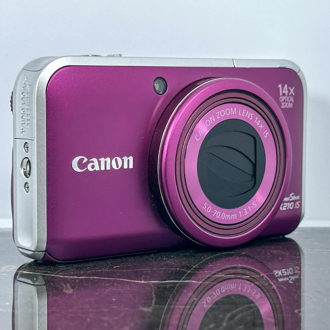 Canon PowerShot SX210 IS パープル Canon PowerShot SX210 IS 14.0MP 14x Zoom Purple Digital