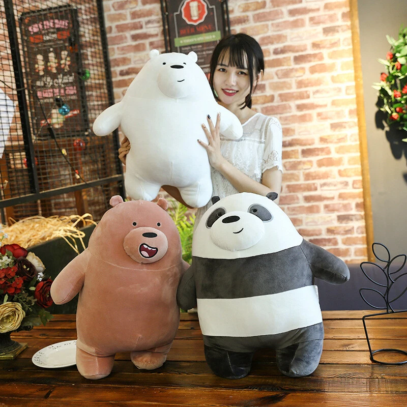 We bare bears grizzly stuffed toy discount