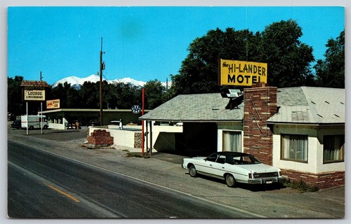 Postcard Hi-Lander Motel, Salida Colorado B308