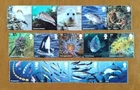 GB QEII. 2021. Wild Coasts  Set of 10 plus Mini Sheet set of 4. ex FDC