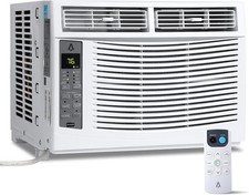Window Air Conditioners, 6000 BTU Compact AC Unit, Energy Saving Window AC, 115V