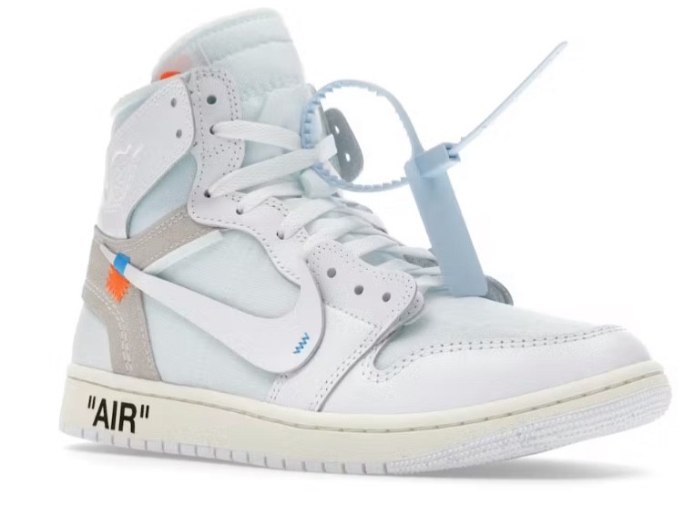 Size 13 - Off-White (VAA) x Air Jordan 1 Retro OG High Alaska (1-2