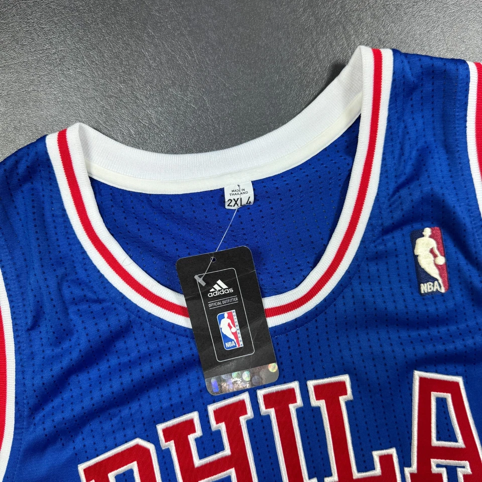 Camiseta Andre Iguodala Adidas Revolution 30 Philadelphia 76ers HWC Nights 2XL+4" Foto 2 de 4