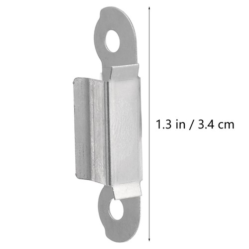 8 pièces clips en verre chauffants pour lit imprimante 3D plate-forme en verre pince de fixation - Photo 10/12