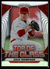 2020 Panini Prizm #TOC-19 Zack Thompson Top of The Class Silver Prizm