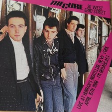 The Cure - 36 West 62nd Street Live At Hurrah's Nightclub, New York SPLATTER LP