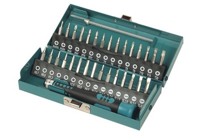 Wolfcraft Micro-Bit-Box 32-tlg. Bit-Set Bits
