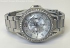 Fossil Silver Tone Rhinestone Accent Dial Stainless Steel Men's Watch 108.9g — photo 1