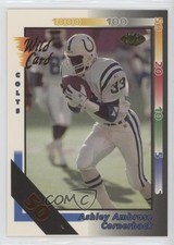 1992 Wild Card 50 Stripe Ashley Ambrose #409 Rookie RC 0h1. rookie card picture