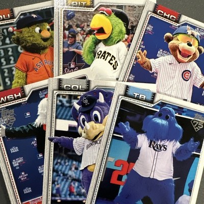 2026 Topps Baseball Mega Celebration - The mascots - You pick
