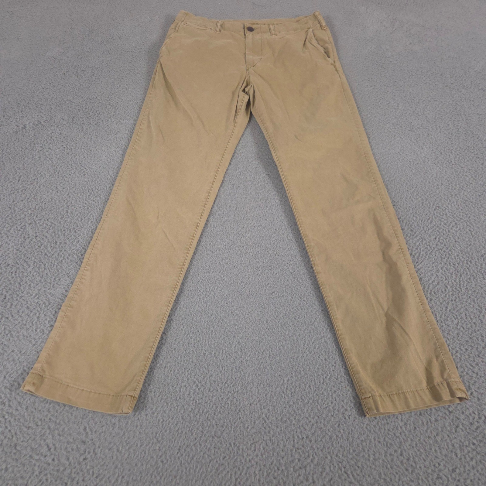 American Eagle Pants Mens 32x34 Tan Slim Straight Ne(x)t Level Flex Chinos