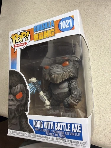 Funko Pop! Movies Godzilla Vs Kong Kong With Battle Axe #1021 Vinyl Figure