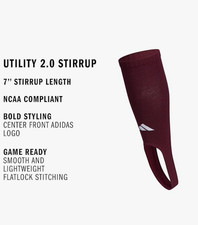 adidas Unisex Stirrup Socks for Baseball, Softball  Team Sports