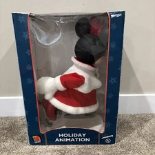 Mickey Unlimited Santa’s Best 22" Ice Skating Minnie Mouse Animated 1998