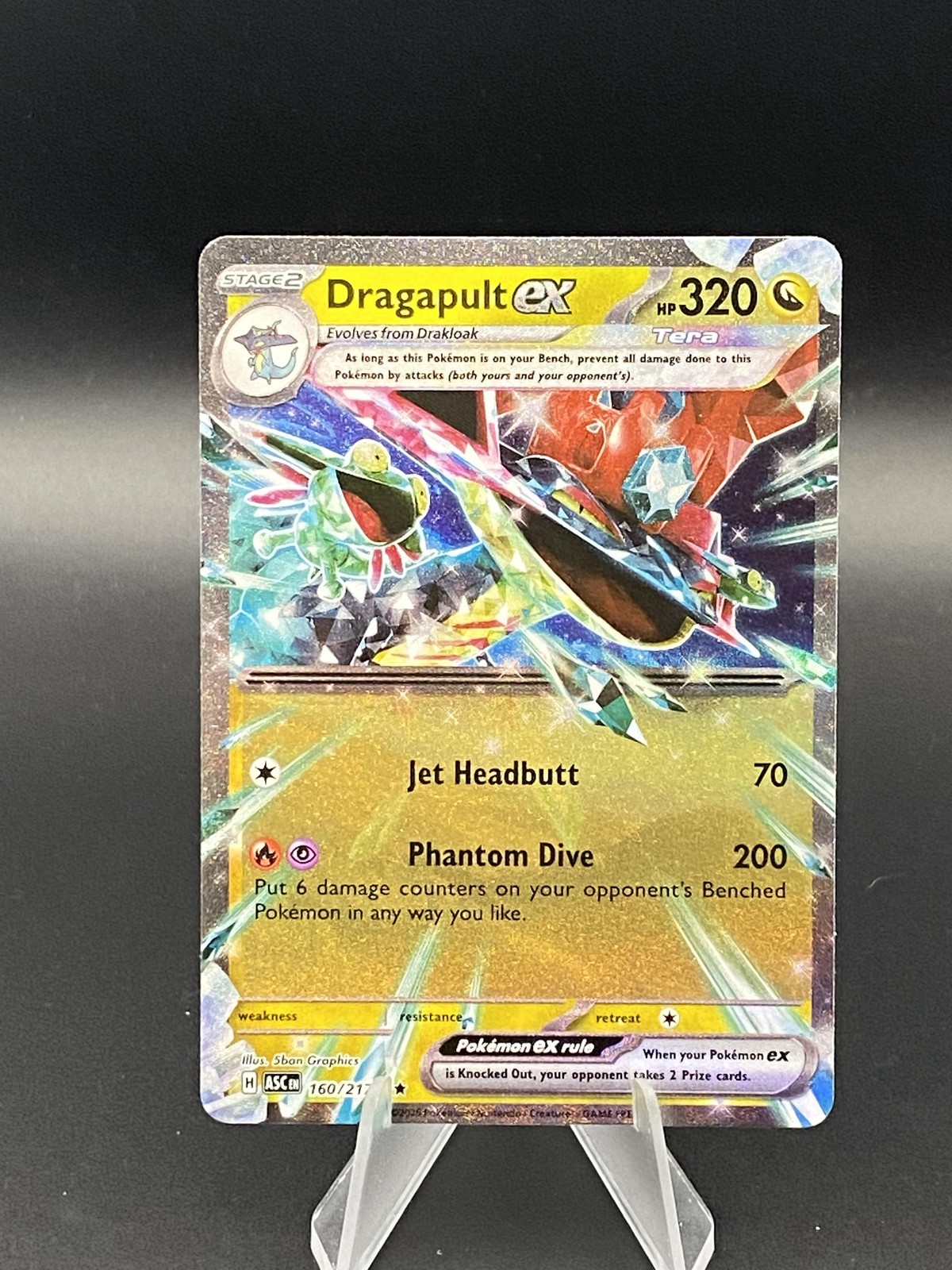 ME: Ascended Heroes #160/217 Dragapult ex