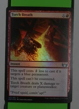 Torch Breath — Streets of New Capenna Foil Uncommon 127