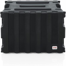Gator GPRO8U19 Pro-Series Molded Mil-Grade PE Rack Case; 8U, 19" Deep