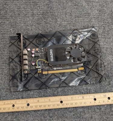 Dell NVIDIA Quadro P1000 4GB GDDR5 Graphics Card (Dell P/N: R27V4)