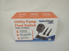Hc7000v2 HydroCheck Utility Pump Float Switch Automatic On Off Built In Alarms