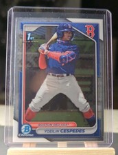 YOEILIN CESPEDES 2024 BOWMAN CHROME 1ST RED SOX #BCP-139 #PBOS