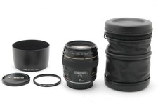 Almost Unused/Hood Canon EF 85mm F/1.8 USM Telephoto Lens Ultrasonic From JAPAN