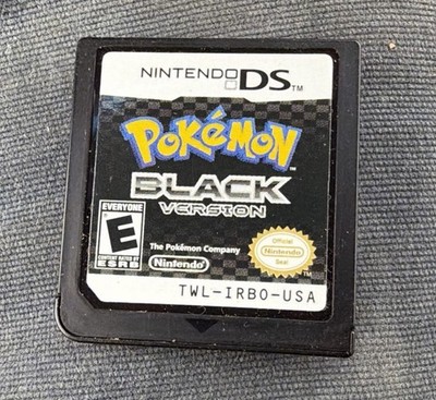 Pokémon Black Version Nintendo DS Authentic Tested Cartridge Only