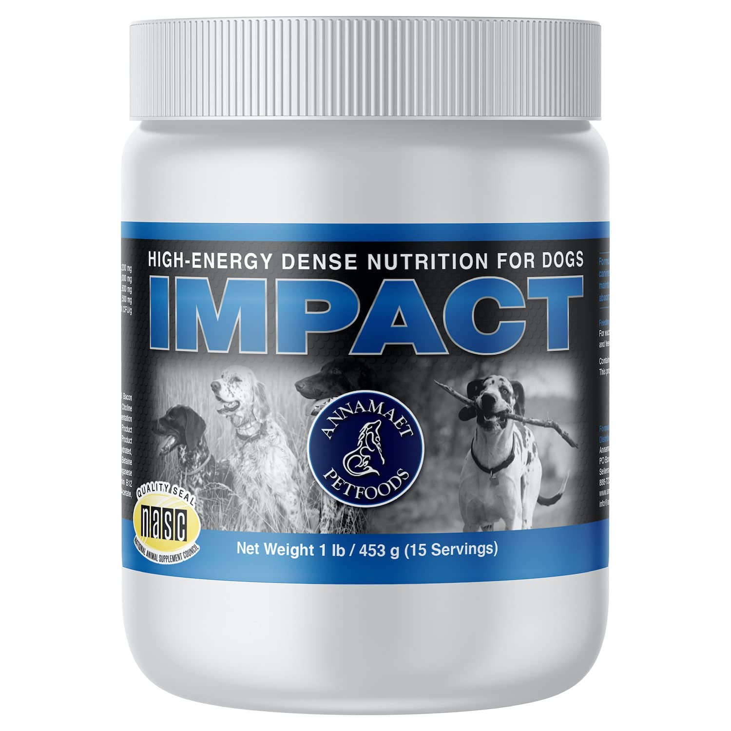 Annamaet Impact &ndash; High-Energy Dense Nutrition Supplement f
