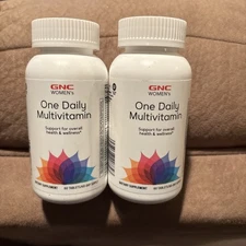 Lot of 2: GNC Women's One Daily Multivitamin - 60 Tablets (120 TOTAL)