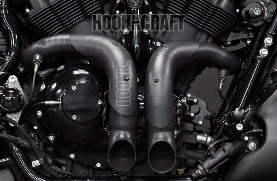 Sistema de escape personalizado para Harley Davidson V-ROD / NIGHT ROD / VROD / V ROD Foto 2 de 4