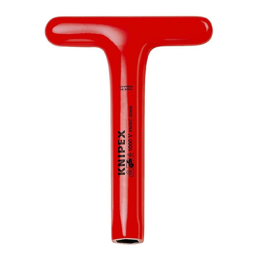 Knipex 12 дюймов длиной 19 мм Специальный инструмент с Т-образным торцевым ключом с изоляцией 1000 В 12390₽
