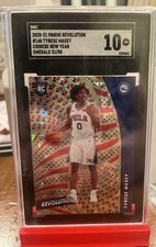 2020-21 Revolution Rookies Tyrese Maxey Chinese New Year Emerald /88 RC SGC 10!!