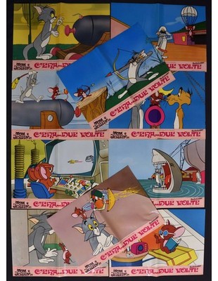 Fotohüllen TOM JERRY IN C'ERA DUE VOLTE Hanna Barbera Gene Deitch Chuck Jone F97