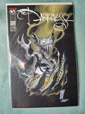 The Darkness #5 1997 Top Cow Image comic Ennis Silvestri imp creature cover art!