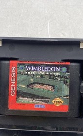 Sega Genesis MK-1631 Video Game Console w/ Controller Cables & 4 Game Cartridges