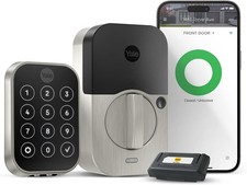 Smart Lock for Front Door with Keypad, App Control, Backup Key, and Deadbolt
