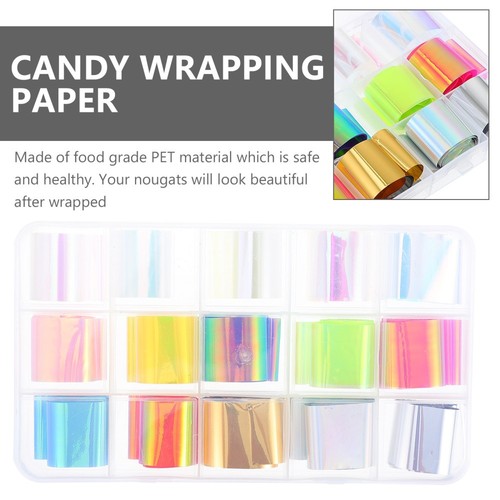 30 Rolls Candy Wrapper Making Accessories Chocolate Paper Wrappers - Picture 9 of 12