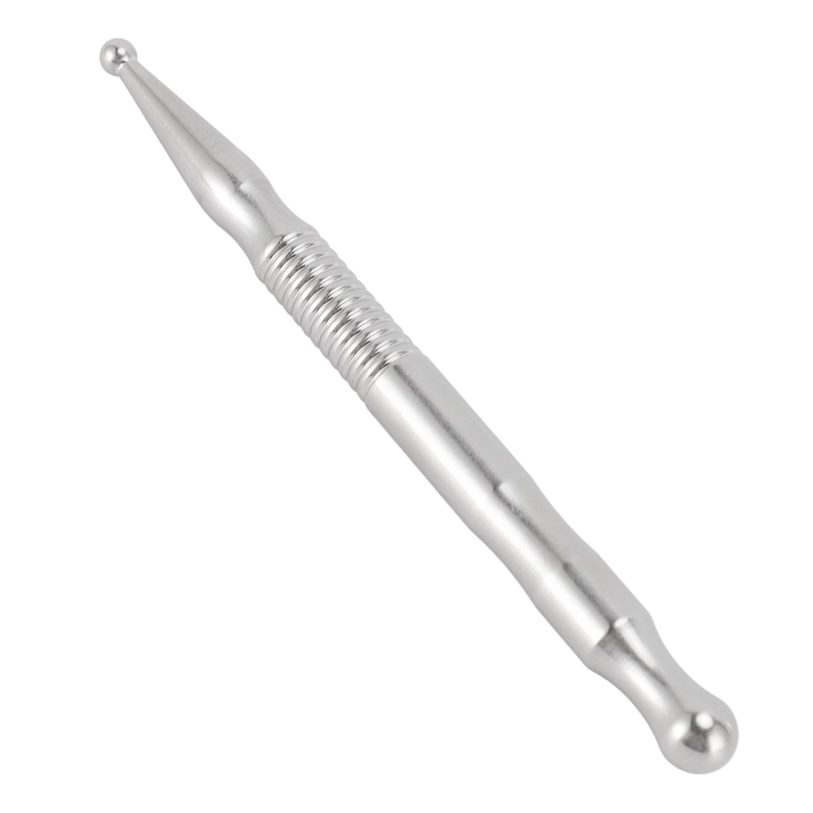 ༝Manual Acupressure Pen Stainless Steel Deep Tissue Massage Guasha Reflexology