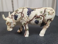 Cow Parade figurine GRAPEVINE BOVINE (7714) Las Vegas 2003 GA Decorative Decor