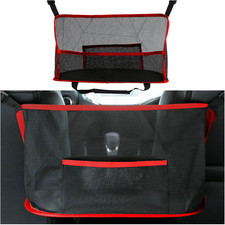 Car Net Pocket Handbag Holder, Organizer Mesh Bag Between Front Seats, Driver St