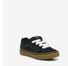 New 50 VANS Caldrone Suede Mesh Black Gum Skate Casual Shoes Sneakers Youth 2